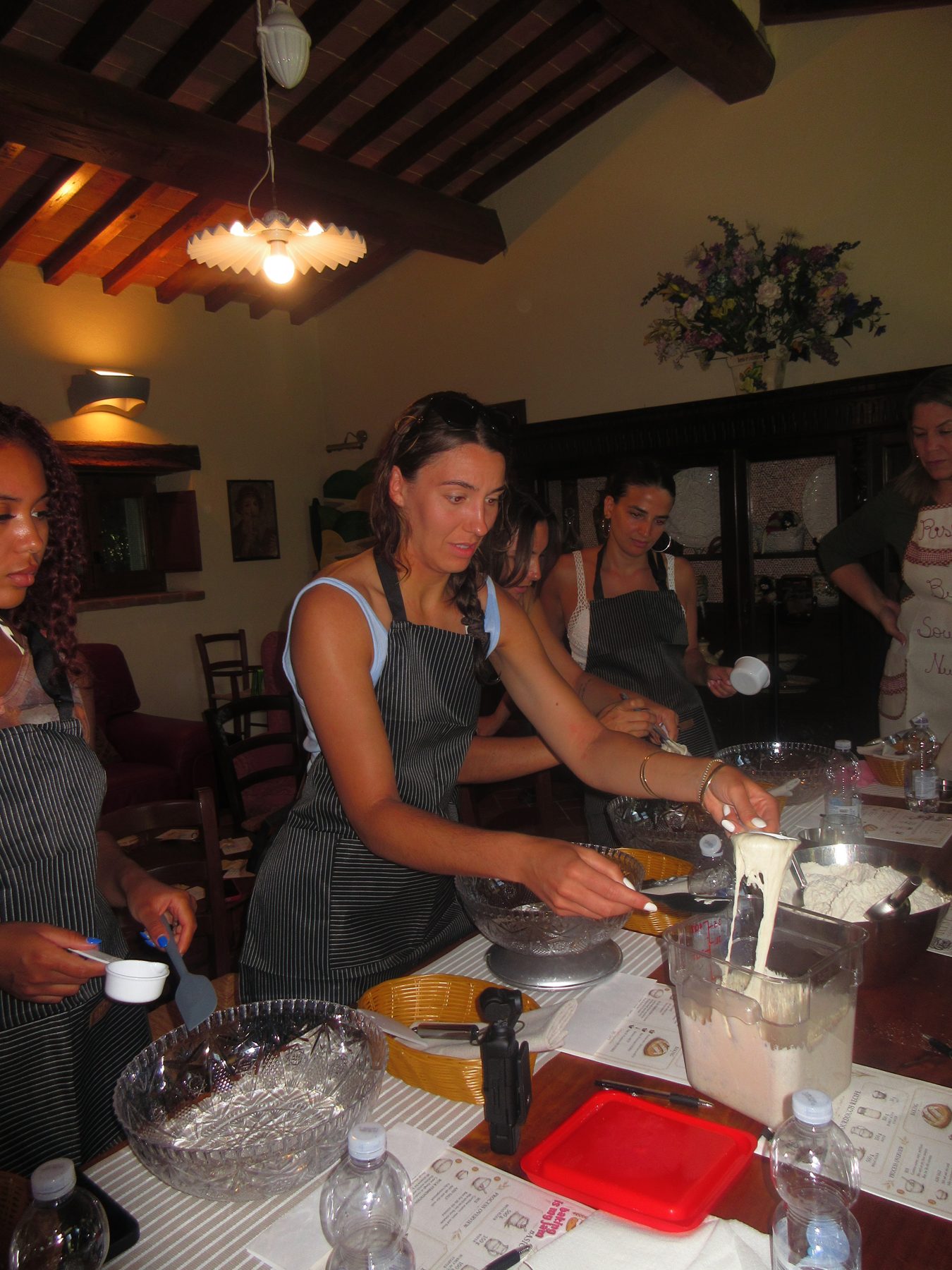 Women gathered at the table